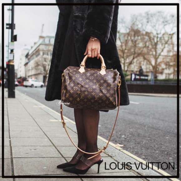 Louis Vuitton Monogram Speedy Bandouliere 30 - Picture 2 of 16